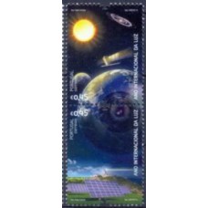 POR4071MS-SE-TENANT ANO INTERNACIONAL DA LUZ - ASTROS - PORTUGAL - 2015 - MINT