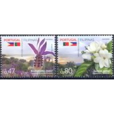 POR4183M-SELO 70 ANOS DAS RELAÇÕES DIPLOMÁTICAS PORTUGAL - FILIPINAS - PORTUGAL - 2016 - MINT
