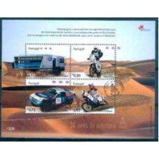 PORB269M-BLOCO DAKAR 30 ANOS DE AVENTURA - PORTUGAL - 2008 - MINT