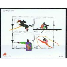 PORB271M-BLOCO OLIMPÍADAS DE PEQUIM - PORTUGAL - 2008 - MINT