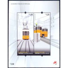 PORB305M-BLOCO ELEVADORES PÚBLICOS - PORTUGAL - 2010 - MINT