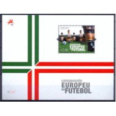 PORB338M-BLOCO CAMPEONATO EUROPEU DE FUTEBOL 2012 - PORTUGAL - 2012 - MINT
