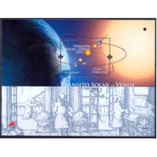 PORB339M-BLOCO TRÂNSITO SOLAR DE VÊNUS - PORTUGAL - 2012 - MINT