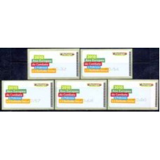 PORD137M-SÉRIE ETIQUETAS ANO EUROPEU DO COMBATE À POBREZA E À EXCLUSÃO SOCIAL, SMD - PORTUGAL - 2010 - MINT