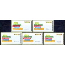 PORD138M-SÉRIE ETIQUETAS ANO EUROPEU DO COMBATE À POBREZA E À EXCLUSÃO SOCIAL, E-POST - PORTUGAL - 2010 - MINT