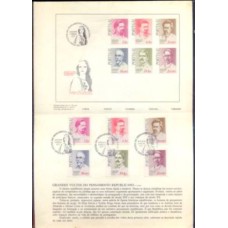 PORE1439-EDITAL VULTOS DO PENSAMENTO REPUBLICANO - PORTUGAL - 1979