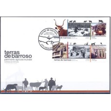 PORF2021.15-FDC SÉRIE TERRAS DE BARROSO - PATRIMÔNIO AGRÍCOLA MUNDIAL - PORTUGAL - 2021
