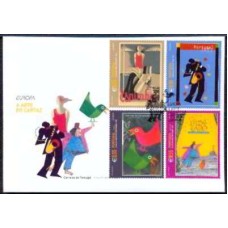 PORF2656-FDC SÉRIE EUROPA - A ARTE DO CARTAZ - PORTUGAL - 2003