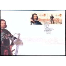 PORF2744-FDC SÉRIE 400 ANOS DO NASCIMENTO DE DOM JOÃO IV - PORTUGAL - 2004