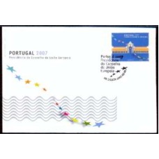 PORF3187-FDC PRESIDÊNCIA DE PORTUGAL NO CONSELHO DA UNIÃO EUROPEIA - PORTUGAL - 2007