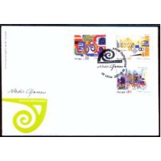 PORF3203-FDC SÉRIE PINTURAS DE NADIR AFONSO - PORTUGAL - 2007