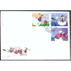 PORF3262-FDC SÉRIE EUROPA - CARTA - PORTUGAL - 2008