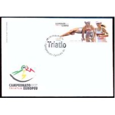 PORF3264-FDC CAMPEONATO EUROPEU DE TRIATLO - PORTUGAL - 2008