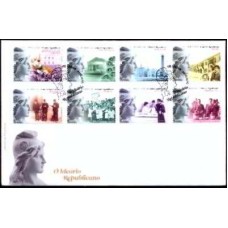 PORF3323-FDC SÉRIE O IDEÁRIO REPUBLICANO - PORTUGAL - 2008
