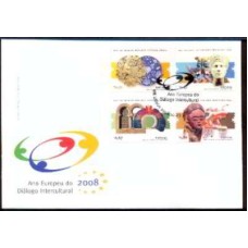PORF3350-FDC SÉRIE ANO EUROPEU DO DIÁLOGO INTERCULTURAL - PORTUGAL - 2008