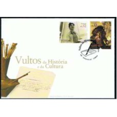 PORF3354-FDC SÉRIE VULTOS DA HISTÓRIA E DA CULTURA - PORTUGAL - 2009