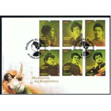 PORF3438-FDC SÉRIE MULHERES DA REPÚBLICA - PORTUGAL - 2009