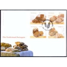 PORF3478-FDC SÉRIE PÃO TRADICIONAL PORTUGUÊS II - PORTUGAL - 2010