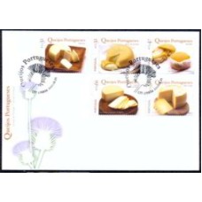 PORF3510-FDC SÉRIE QUEIJOS PORTUGUESES - PORTUGAL - 2010