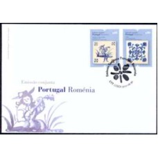 PORF3524-FDC EMISSÃO CONJUNTA PORTUGAL - ROMÊNIA - PORTUGAL - 2010