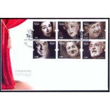 PORF3642-FDC SÉRIE O TEATRO EM PORTUGAL - PORTUGAL - 2011