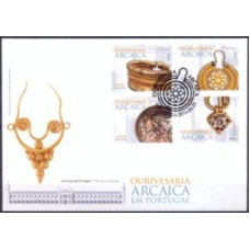PORF3838-FDC SÉRIE OURIVESARIA ARCAICA EM PORTUGAL - PORTUGAL - 2013