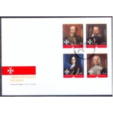 PORF3865-FDC SÉRIE 900 ANOS DA ORDEM DE MALTA - PORTUGAL - 2013