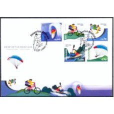 PORF3880-FDC SÉRIE ESPORTES RADICAIS I - PORTUGAL - 2014