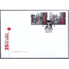 PORF3898-FDC SÉRIE 40 ANOS DA REVOLUÇÃO DE 25 DE ABRIL - PORTUGAL - 2014