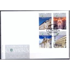 PORF3962-FDC SÉRIE UNIVERSIDADE DE COIMBRA - PATRIMÔNIO UNESCO - PORTUGAL - 2014