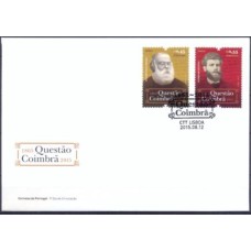 PORF4041-FDC SÉRIE QUESTÃO COIMBRA - PORTUGAL - 2015