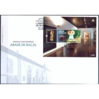 PORF4079-FDC BLOCO MUSEUS CENTENÁRIOS - ABADE DE BAÇAL - PORTUGAL - 2016 PORF4079-FDC BLOCO MUSEUS CENTENÁRIOS - ABADE DE BAÇAL - PORTUGAL - 2016