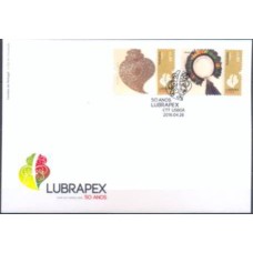 PORF4098-FDC SÉRIE 50 ANOS DA EXPOSIÇÃO FILATÉLICA LUBRAPEX - PORTUGAL - 2016