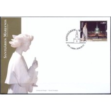 PORF4111-FDC SELO SANTUÁRIOS MARIANOS - PORTUGAL - 2016