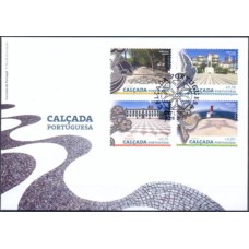 PORF4144-FDC SÉRIE CALÇADA PORTUGUESA - PORTUGAL - 2016
