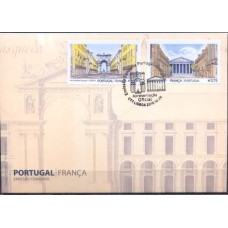 PORF4175-FDC SÉRIE EMISSÃO CONJUNTA PORTUGAL - FRANÇA - PORTUGAL - 2016