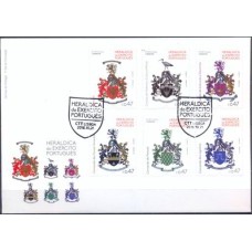 PORF4177-FDC SÉRIE HERÁLDICA DO EXÉRCITO PORTUGUES - PORTUGAL - 2016