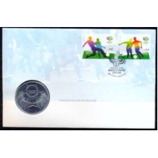 PORFM3035-FDCM CAMPEONATO MUNDIAL FIFA DE FUTEBOL ALEMANHA - PORTUGAL - 2006