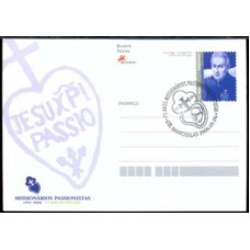 PORI2006.04C-INTEIRO POSTAL 75 ANOS DOS MISSIONÁRIOS PASSIONISTAS EM PORTUGAL - PORTUGAL - 2006 - COM CBC