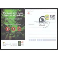 PORI2007.07C-INTEIRO POSTAL PREVENÇÃO CONTRA O FOGO - PORTUGAL - 2007 - COM CBC PORI2007.07C-INTEIRO POSTAL PREVENÇÃO CONTRA O FOGO - PORTUGAL - 2007 - COM CBC