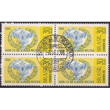 QC0553.02-QUADRA PROPAGANDA DA NOVA LEI MILITAR - 1966 - CPD GUANABARA