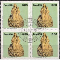 QC0964.04-QUADRA EVOLUÇÃO DA ESCULTURA NO BRASIL, NOSSA SENHORA DE MONTE SERRAT - 1976 - CPD SÃO PAULO QC0964.04-QUADRA EVOLUÇÃO DA ESCULTURA NO BRASIL, NOSSA SENHORA DE MONTE SERRAT - 1976 - CPD SÃO PAULO
