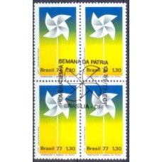QC1005.02-QUADRA SEMANA DA PÁTRIA - 1977 - CBC BRASÍLIA