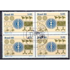 QC1160.01-QUADRA EMBRATEL 15 ANOS - 1980 - CBC RIO DE JANEIRO