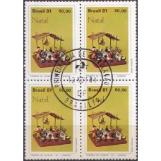 QC1230.01-QUADRA NATAL - PRESÉPIOS POPULARES, TAUBATÉ - 1981 - CPD BRASÍLIA