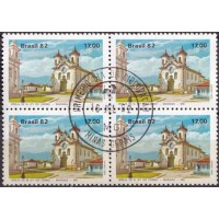 QC1267.01-QUADRA TURISMO - O BARROCO MINEIRO, IGREJA NOSSA SENHORA DO CARMO EM MARIANA - 1982 - CPD MINAS GERAIS