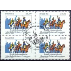 QC1279.05-QUADRA SEMANA DA PÁTRIA - 1982 - CBC SÃO PAULO