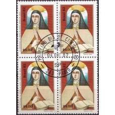 QC1280.03-QUADRA IV CENTENÁRIO DA MORTE DE SANTA TERESA DE JESUS - 1982 - CPD SÃO PAULO