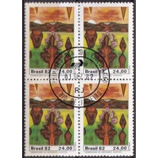 QC1300.01-QUADRA HOMENAGEM AO DEFICIENTE AUDITIVO - 1982 - CPD RIO DE JANEIRO