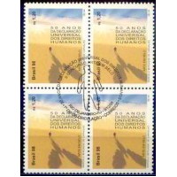 QC2179-QUADRA 50 ANOS DA DECLARAÇÃO UNIVERSAL DOS DIREITOS HUMANOS - 1998 - CBC RIO DE JANEIRO QC2179-QUADRA 50 ANOS DA DECLARAÇÃO UNIVERSAL DOS DIREITOS HUMANOS - 1998 - CBC RIO DE JANEIRO